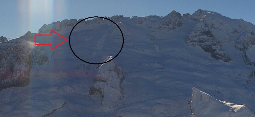 Valanga sulla Marmolada, coinvolta una persona a Pian dei Fiacconi: è stata estratta dalla neve